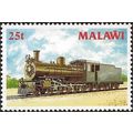 Malawi 1987 Steam Locomotives 25t Class D #8 19...