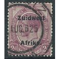 South West Africa 1923 SG18 2d Dull Purple Fine...