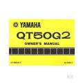 YAMAHA QT50G2 OWNERS MANUAL MOTORCYCLE 39 PAGES...