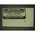 1939 Stoeger Black Diamond Lightning Bluer Ad - Blueing Revolutionized