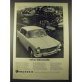 1965 Peugeot Car Ad - Call Me Industructible