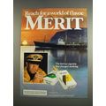 1984 Merit Cigarettes Ad - Reach For a World