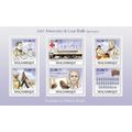 MOZAMBIQUE 2009 SHEET MNH LOUIS BRAILLE RED CRO...