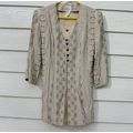 Womens TR Bentley Tunic Top 9 35 Chest Tan Blue...