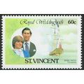 St. Vincent 1981 Royal Wedding 60c Multicoloure...