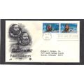 FDC Art Craft 2220-2221 22c Explorers (Cachet-T...