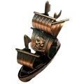 Sailing Ship with Pirate Die Cast Metal Collect...