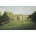 Ripley Castle Unknown Artist Postcard unused cr...