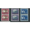 bechuanaland stamps sg129 sg 129 pairs vertical...