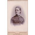 VICT. CDV PHOTO -LADY WITH CHUNKY NECKLACE BY E...