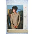 Vintage: Emu 2511 crochet suit, DK 36-38 inch