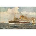 Orient Line RMS ORVIETO Company Art Postcard by...