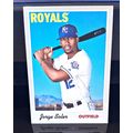 JORGE SOLER 2019 TOPPS HERITAGE BASEBALL CARD #165
