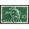 SWITZERLAND 1949: 75th ANNIVERSARY OF THE UPU - 10c USED (G21)