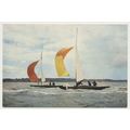 The International Dragon Class Sail boat mid 20...