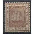 British Guiana 1876 SG129 6c Brown Wmk Crown CC...