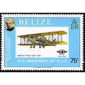 Belize 1979 Rowland Hill ICAO 75c Handley Page ...