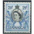 Jamaica 1956 SG162 2 1/2d Black & Deep Bright B...