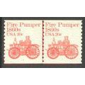 1908 20c Fire Pumper Fine MNH Dry Gum CNP Left ...