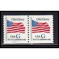 2890 32c G Old Glory Very Fine MNH CNP Left A54...