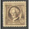 863 10c Samuel Clemens Fine MNH GA0231
