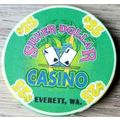 Silver Dollar $25. Casino Chip - Everett, Washi...