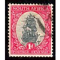 South Africa 1926 Ship 1d Used Stamp