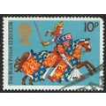 1974 Medieval Warriors 10p Multicoloured SG961 GU