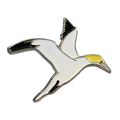 Flying Gannet Seabird Bird Seaside 25mm Metal E...