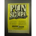 1968 Weaver C4 scope Ad - Fun scope