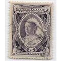 NIGER COAST 1894 QV 5d NEAT CANCEL OIL RIVER NO...