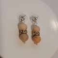 Handmade Small Pink Earrings