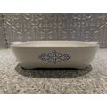 Corning Blue Filligree Scroll Browning Skillet ...