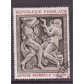 France 1968 La Danse Bourdellle 1f Fine Used SG...
