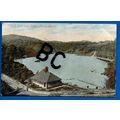 Postcard Mary's Lake & Lodge Tan-y-Bwlch Snowdo...