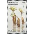 Botswana 1981 Xmas flowers 40t Ottelia Kunenens...