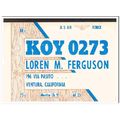 koy-0273 loren ferguson ventura calif 1960s cb ...