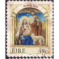 EIRE, CHRISTMAS, Holy Family, gold 2004, 48c