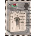 GB, King's Gate, Caernarvon Castle, silver 1969...