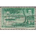 USA, SHIPS, Matthew Perry, Japan, green 1953, 5...