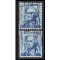 Used 1283B 5c George Washington (2) Landisville...