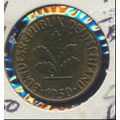 1950 Germany 5 Pfennig Coin