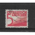 Austria.D593 5g Red.Fine Used.Aug22