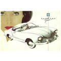 Advertising VOLKSWAGEN KARMANN GHIA Postcard (M...