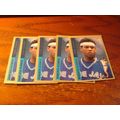 1993 Fleer, Team Leaders Inserts, 5-Cards, HOF,...