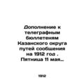 Supplement to the telegraph bulletins of the Ka...