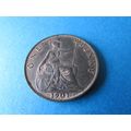 1901 QUEEN VICTORIA ONE PENNY - COIN - 5. X