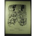 1942 Cartoon by E.H. Shepard - Gobbling Market