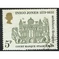 1973 400th Anniv Birth Inigo Jones 5p Grey Blue...