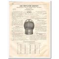UNO VENTILATOR COMPANY 1933 electric weld turbi...
